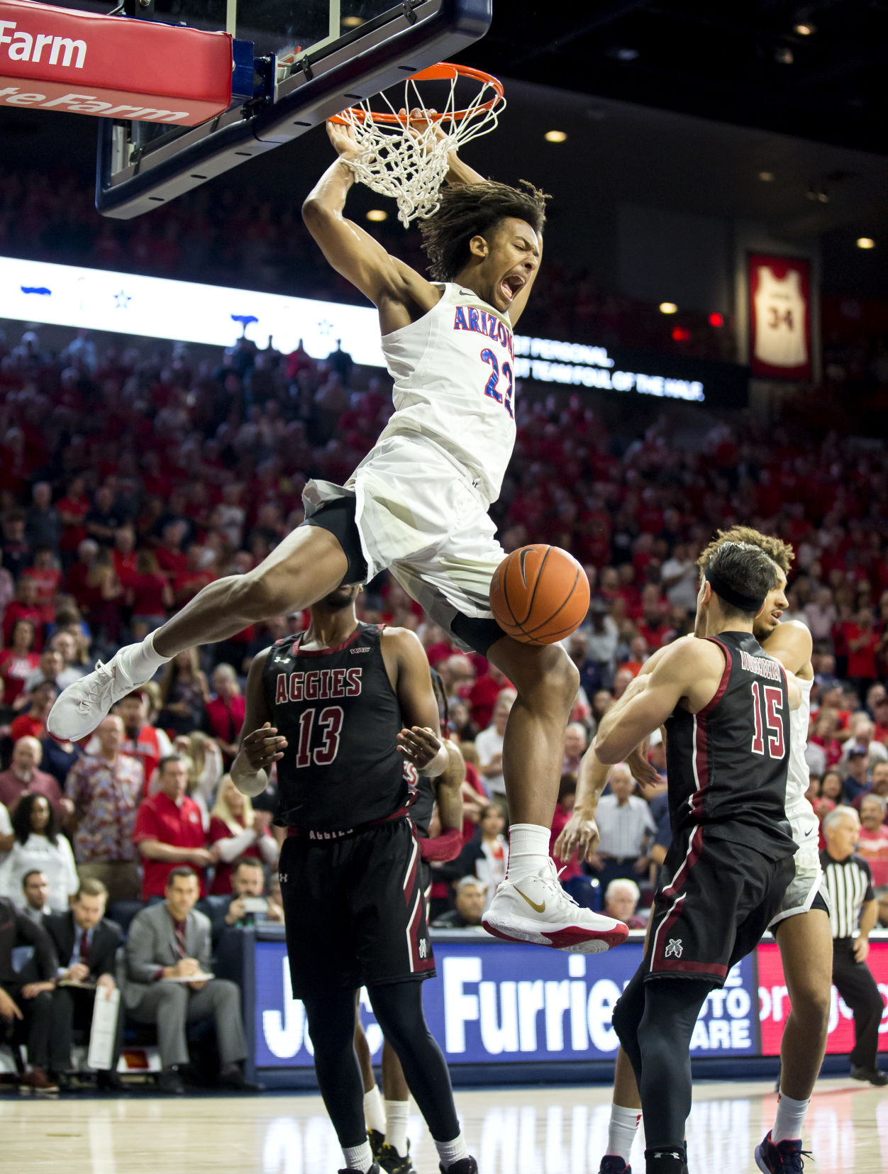 Arizona Wildcats vs New Mexico State Aggies